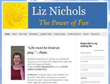 Tablet Screenshot of liznichols.net